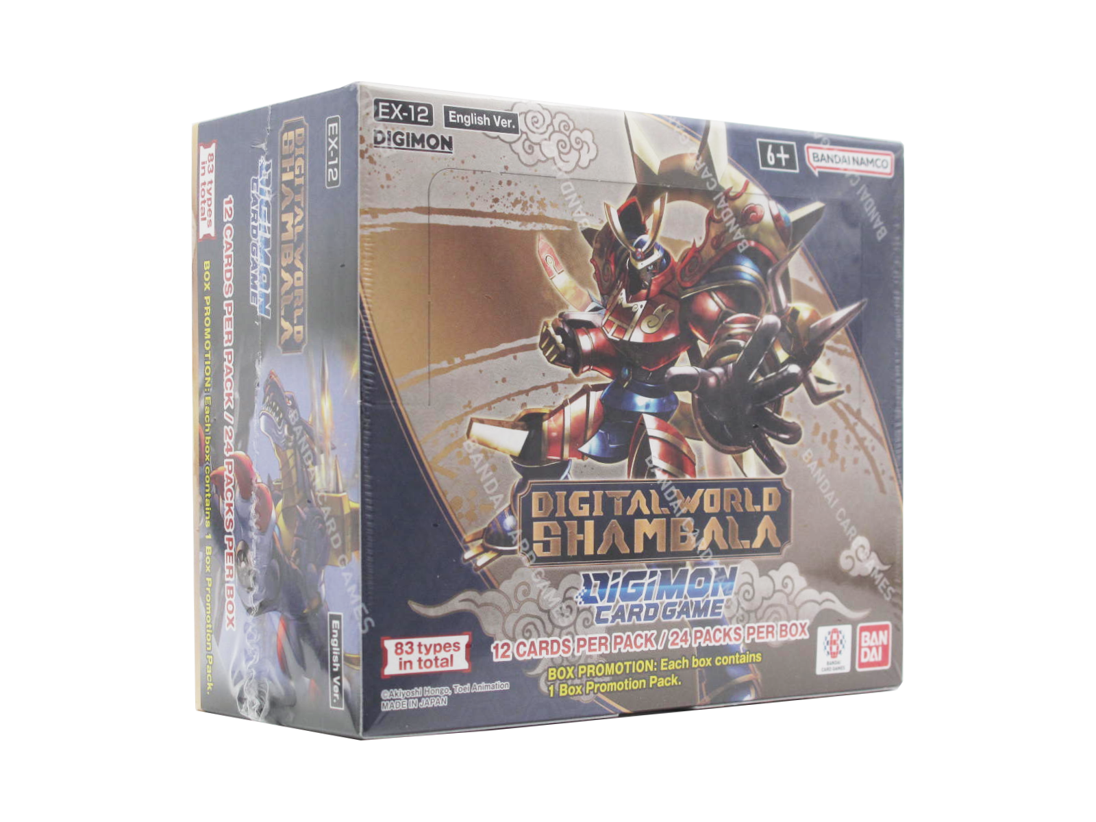 Digimon Card Game Digital World Shambala EX Booster Display EX-12 englisch