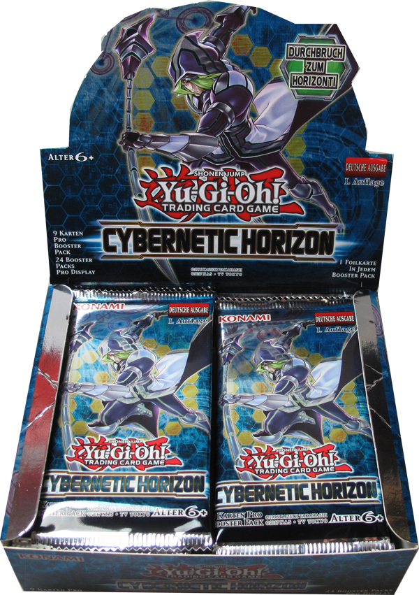 Yu-Gi-Oh! Cybernetic Horizon Booster Display