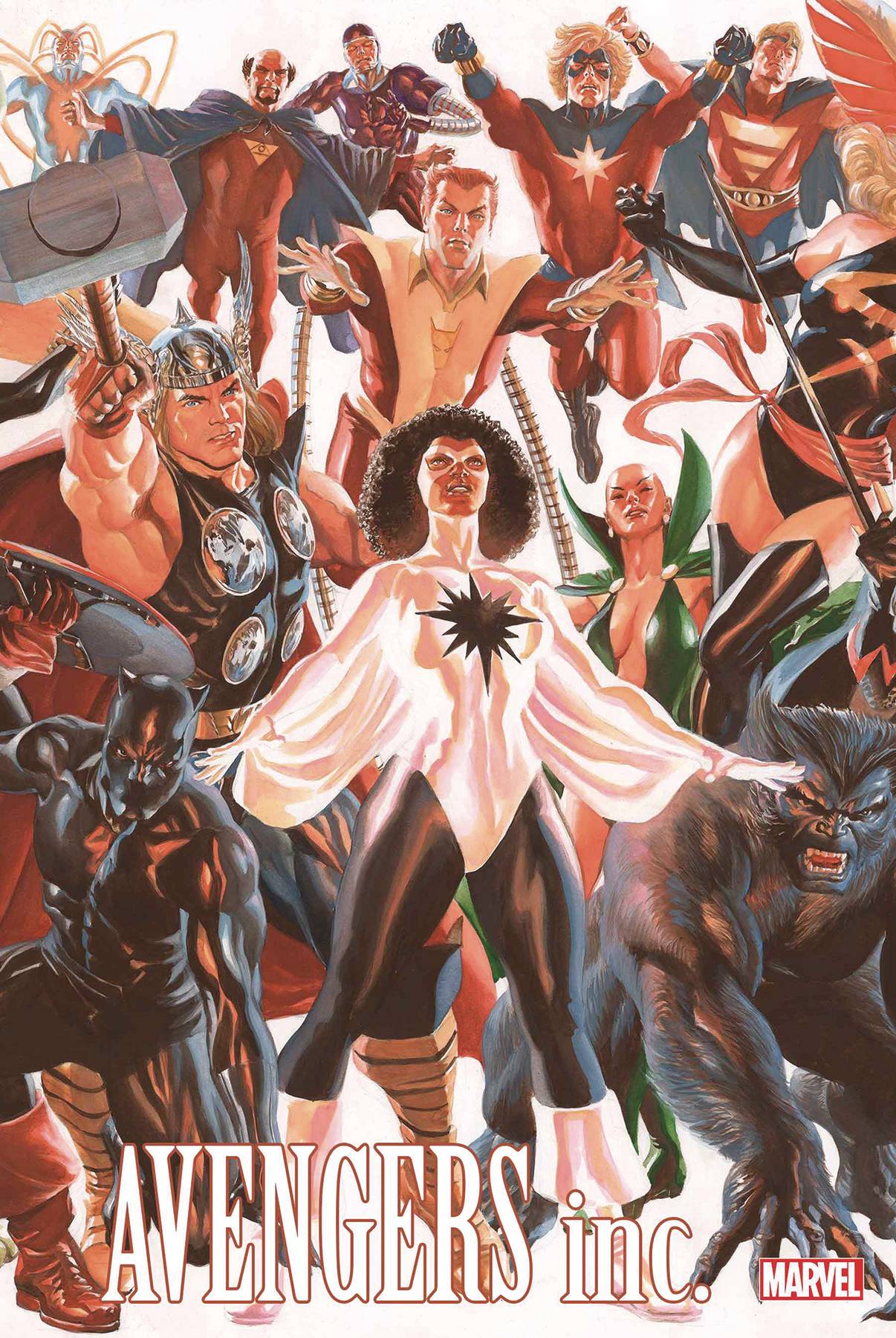 AVENGERS INC #1 ROSS CONNECT AVENGERS PART C VIRGIN VAR