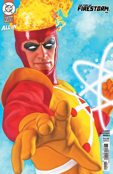FURY OF FIRESTORM #4 (OF 8) CVR E MARK SPEARS CARD STOCK VAR