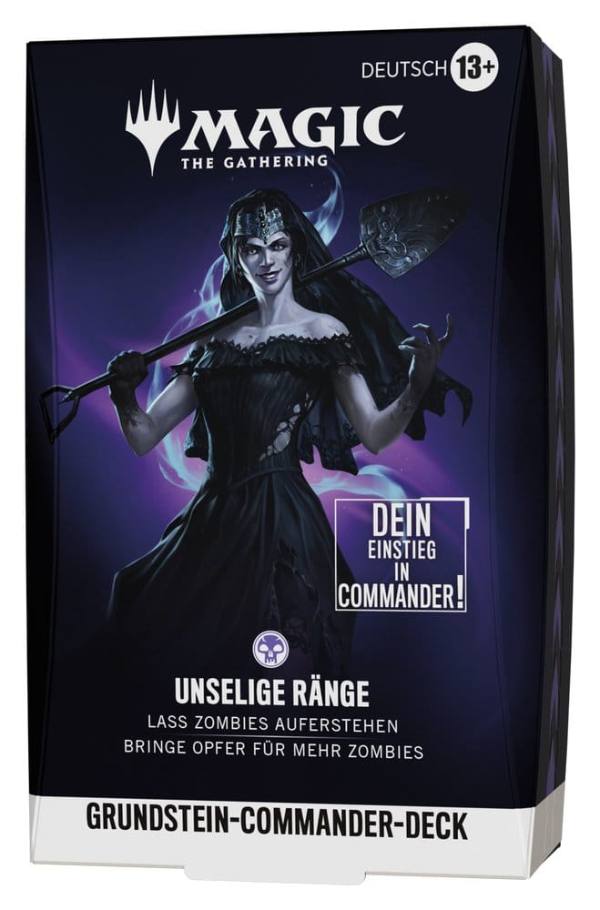 Magic Zersplitterte Realität Grundstein Unselige Ränge Commander Deck deutsch