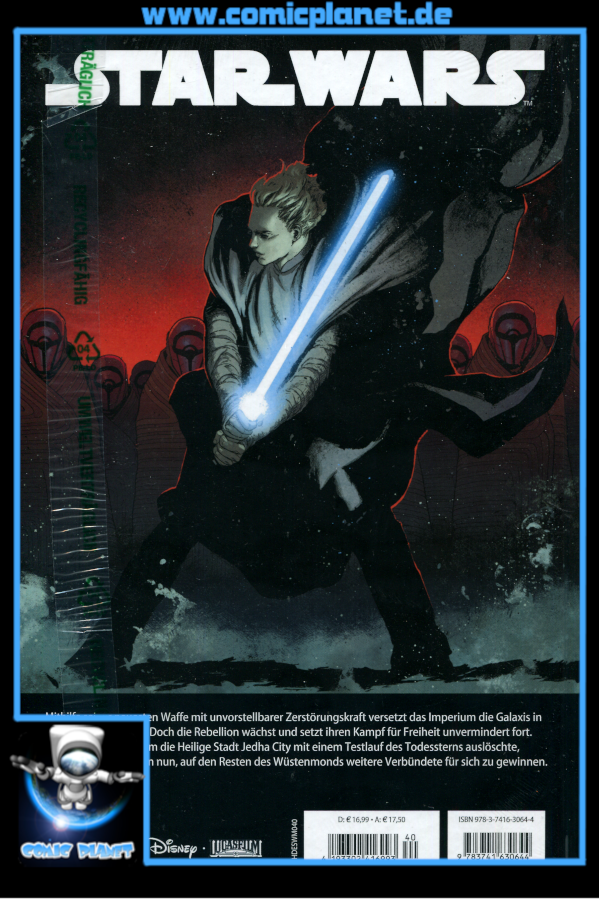 Star Wars Marvel Comics-Kollektion Band 40 (HC) - Die Asche von Jedha