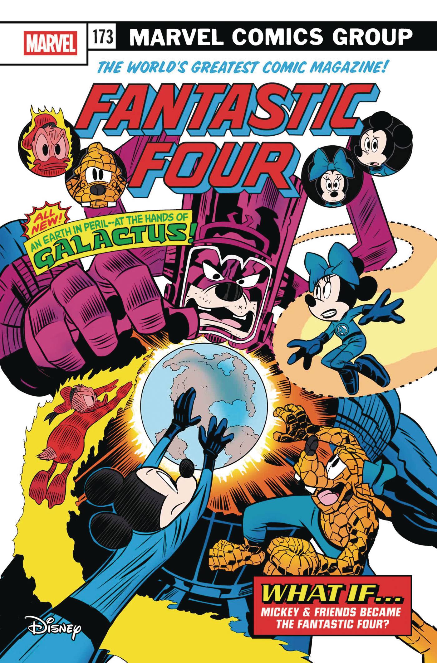 FANTASTIC FOUR (2022) #31 DISNEY WHAT IF FF HOMAGE VAR