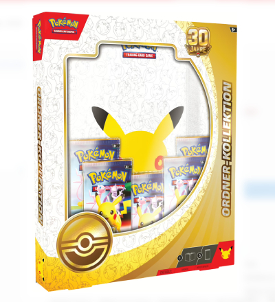 Pokemon 30 Jahre Ordner Kollektion deutsch