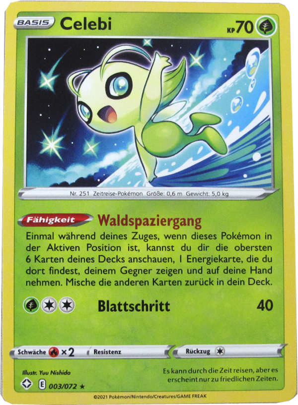GLSS-003/072 Celebi Rare deutsch