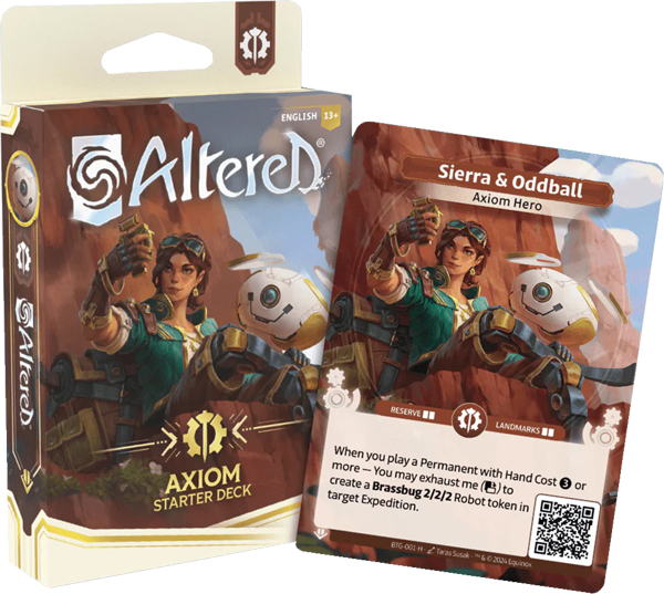 Altered: Beyond the Gates - Axiom Starter Deck englisch
