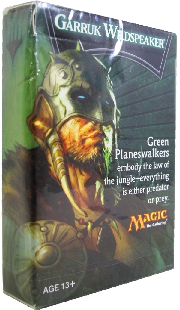 Magic - Green Planeswaker Deck - Garruk Wildspeaker - englisch
