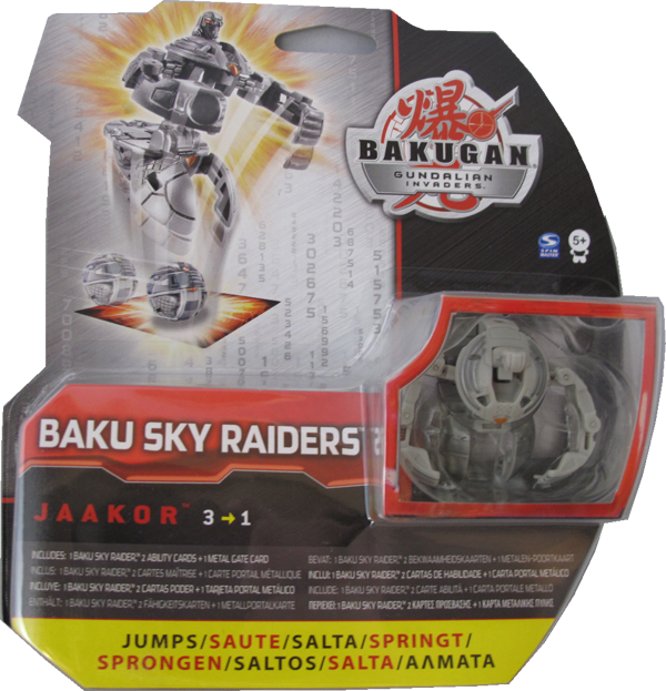 Bakugan Gundalian Invaders - Baku Sky Raiders - Jaakor - silber