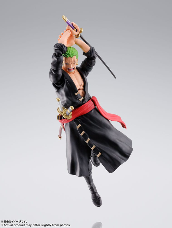 Action Figur - One Piece - S.H.Figurarts - Roronoa Zoro (The Raid on Onigashima)