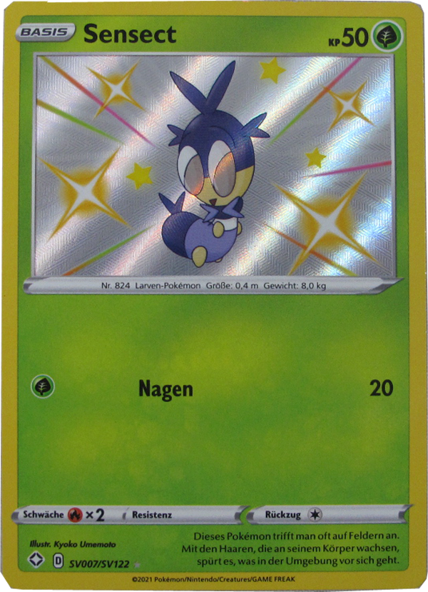 GLSS-SV007/SV122 Shiny Sensect Secret Rare Deutsch