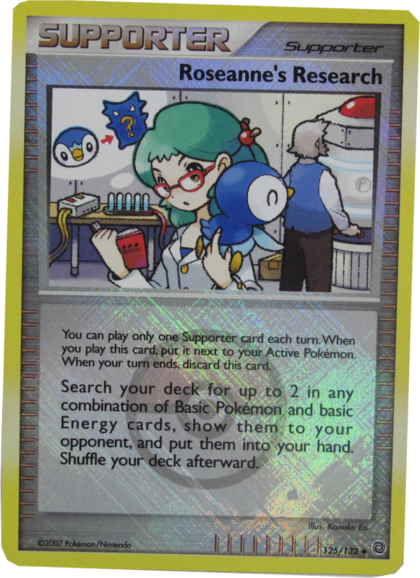 Pokemon Supporter Roseanne's Research