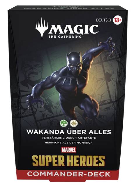Magic Marvel Super Heroes Wakanda über Alles Commander Deck deutsch