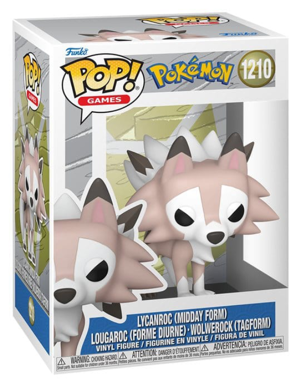 POP! Games: Pokémon - Wolwerock (Tagform) #1210
