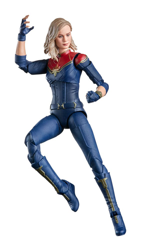 Action Figure - Marvel Legend Series  - The Marvels - Captain Marvel (Build A Figure: Totally Awesom