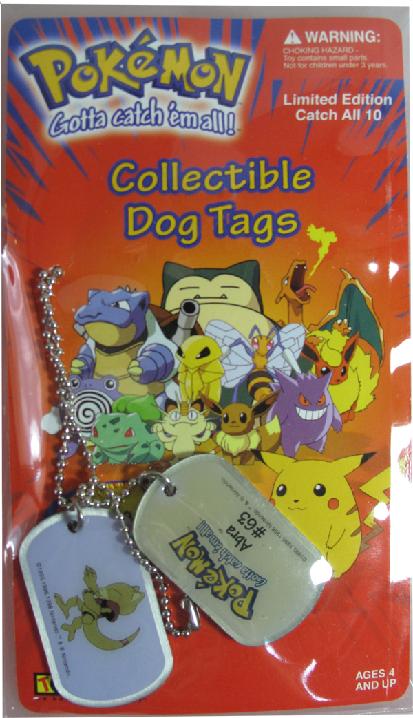 Pokemon Dog Tag Abra #63