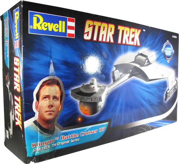Action Figur - Star Trek - Plastik-Modellbausatz - Klingon Battle Cruiser D7