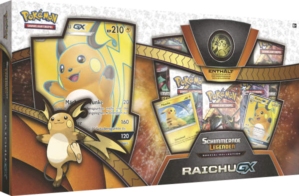 Pokemon Schimmernde Legenden Raichu GX Kollektion