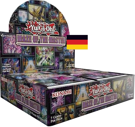 Yu-Gi-Oh! Maze of the Master Booster Display deutsch