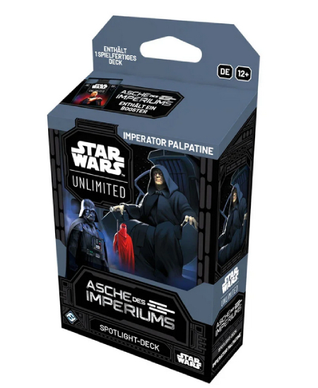 Star Wars: Unlimited - Asche des Imperium Spotlight Deck - Imperator Palpatine deutsch