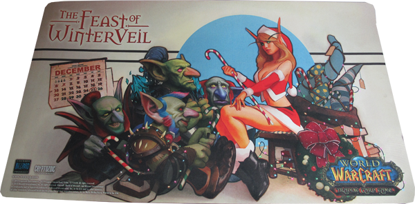 World of Warcraft Playmat The Fest of Winter Veil