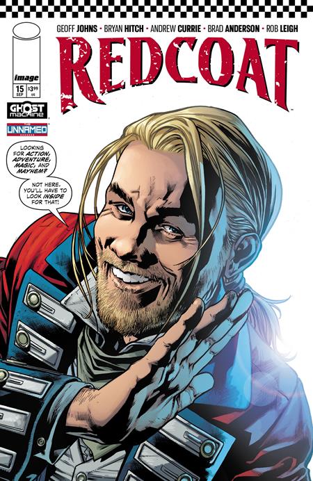 REDCOAT #15 CVR A BRYAN HITCH WRAPAROUND