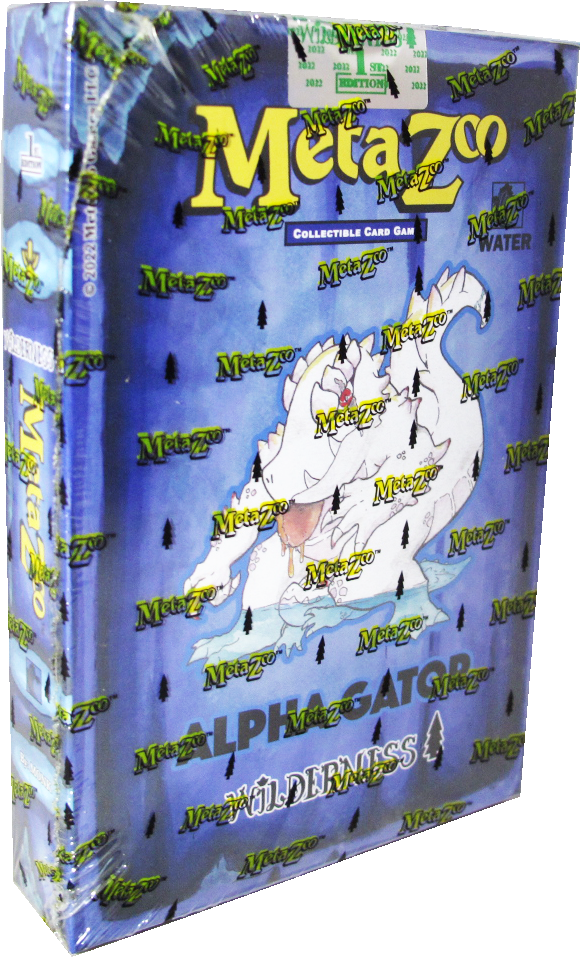 MetaZoo Card Game - Wilderness 1st Edition Alphagator Theme Deck englisch