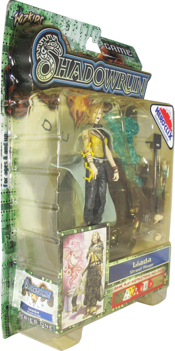 Action Figur - Shadowrun Duels - Liada (Street Mage)