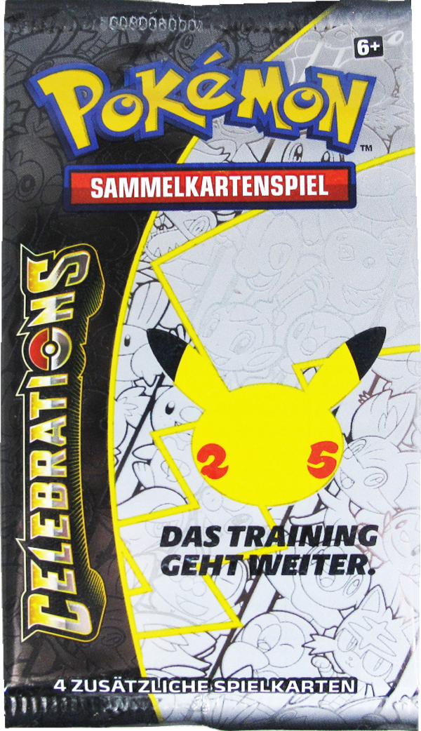 Pokemon 25 Jahre Celebration Booster deutsch