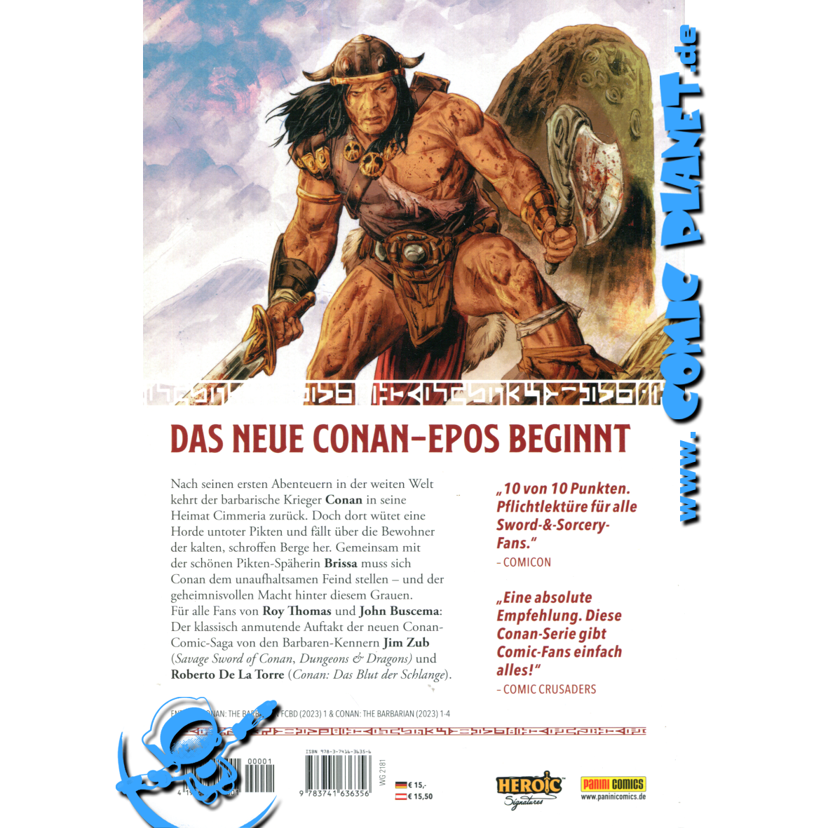Conan der Barbar Band 01: Der Fluch des schwarzen Steins