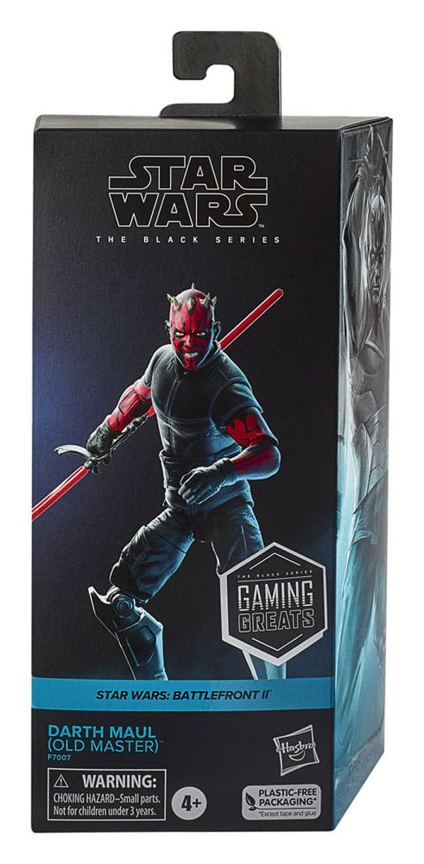 Action Figur - Star Wars: Battlefront II - The Black Series Gaming Greats 23 - Darth Maul (Old Maste