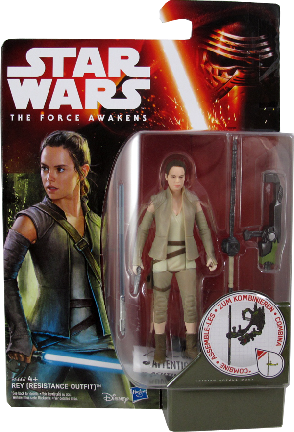 Action Figur Star Wars The Force Awakens Rey (Resistance Outfit)