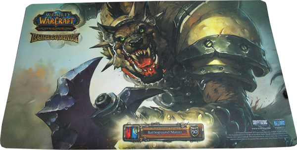 World of Warcraft Playmat Battlegrounds Master Hogger
