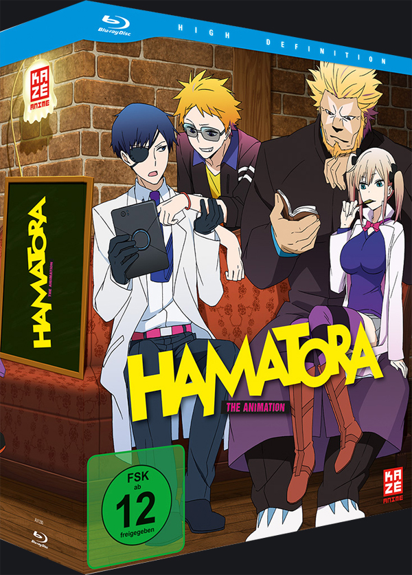 Hamatora Vol. 01  Sammelschuber  Manga Blu-ray