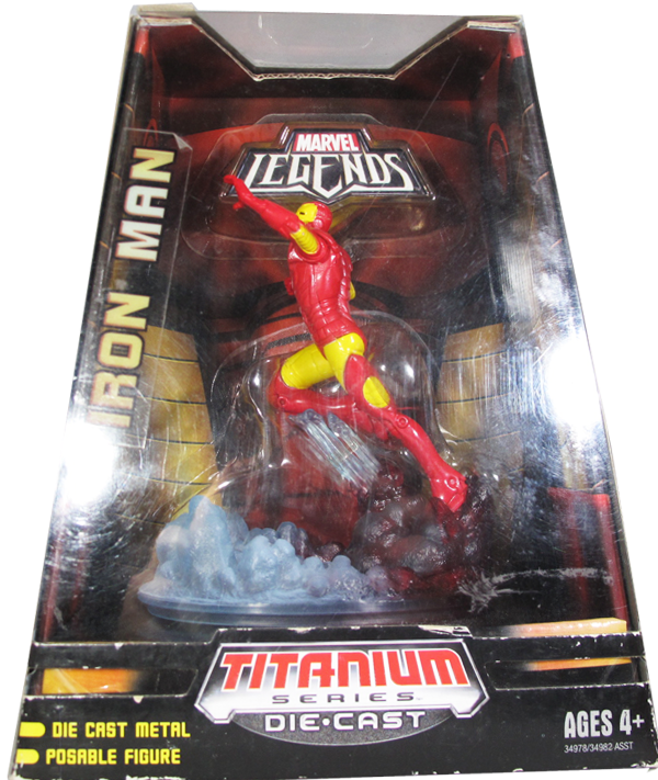 Action Figur - Marvel Legends - Titanium Series - Iron Man