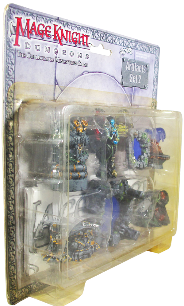 Mage Knight Dungeons - The Collectible Miniatures Game - Artifacts Set 2