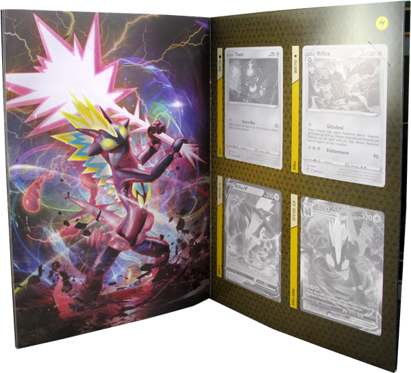 Pokemon Clash der Rebellen Mini Sammelalbum deutsch