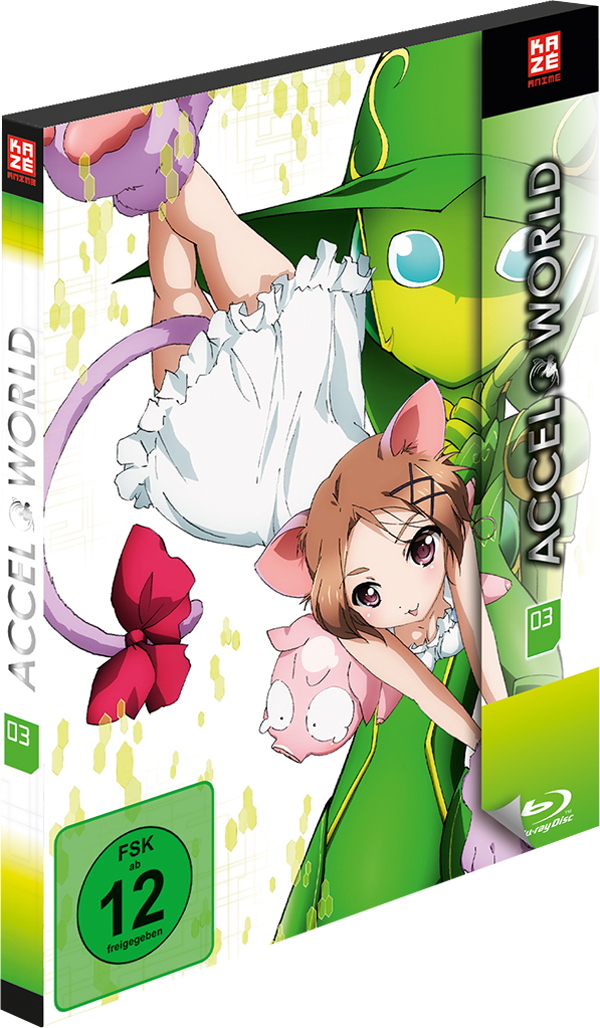 Accel World Vol. 03 Blu-ray