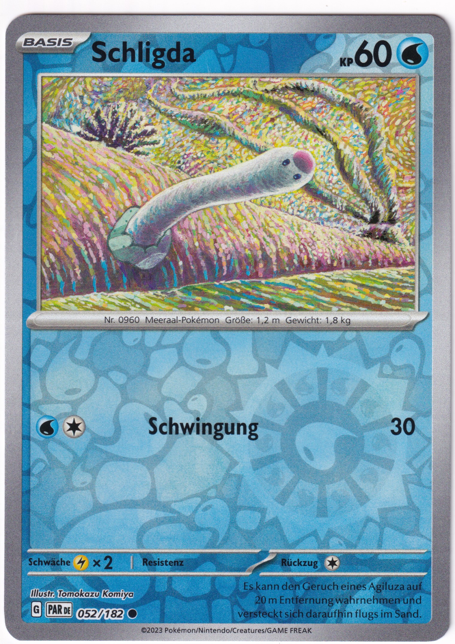 Schligda 052/182 Common Reverse Holo - Karmesin & Purpur - Paradoxrift Deutsch