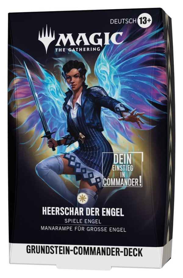 Magic Zersplitterte Realität Grundstein Heerschar der Engel Commander Deck deutsch