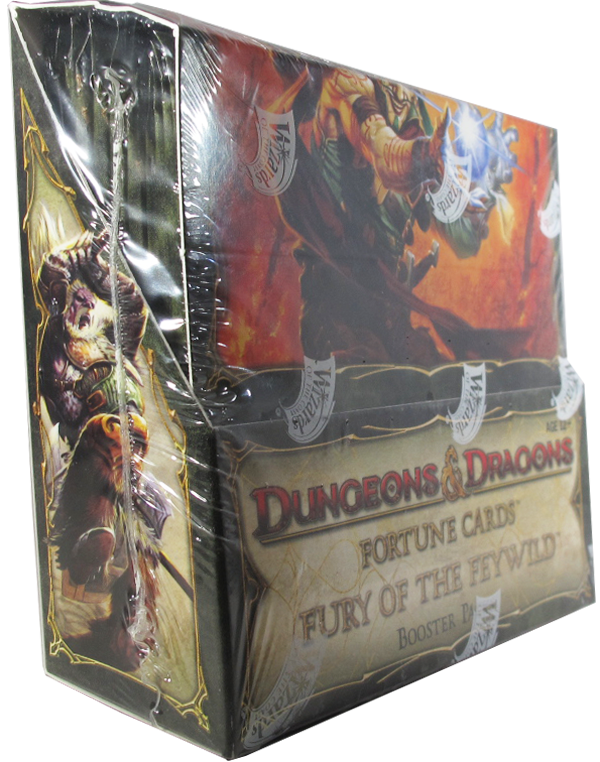 Dungeons & Dragons Fortune Cards - Fury of the Feywild Booster Display - englisch