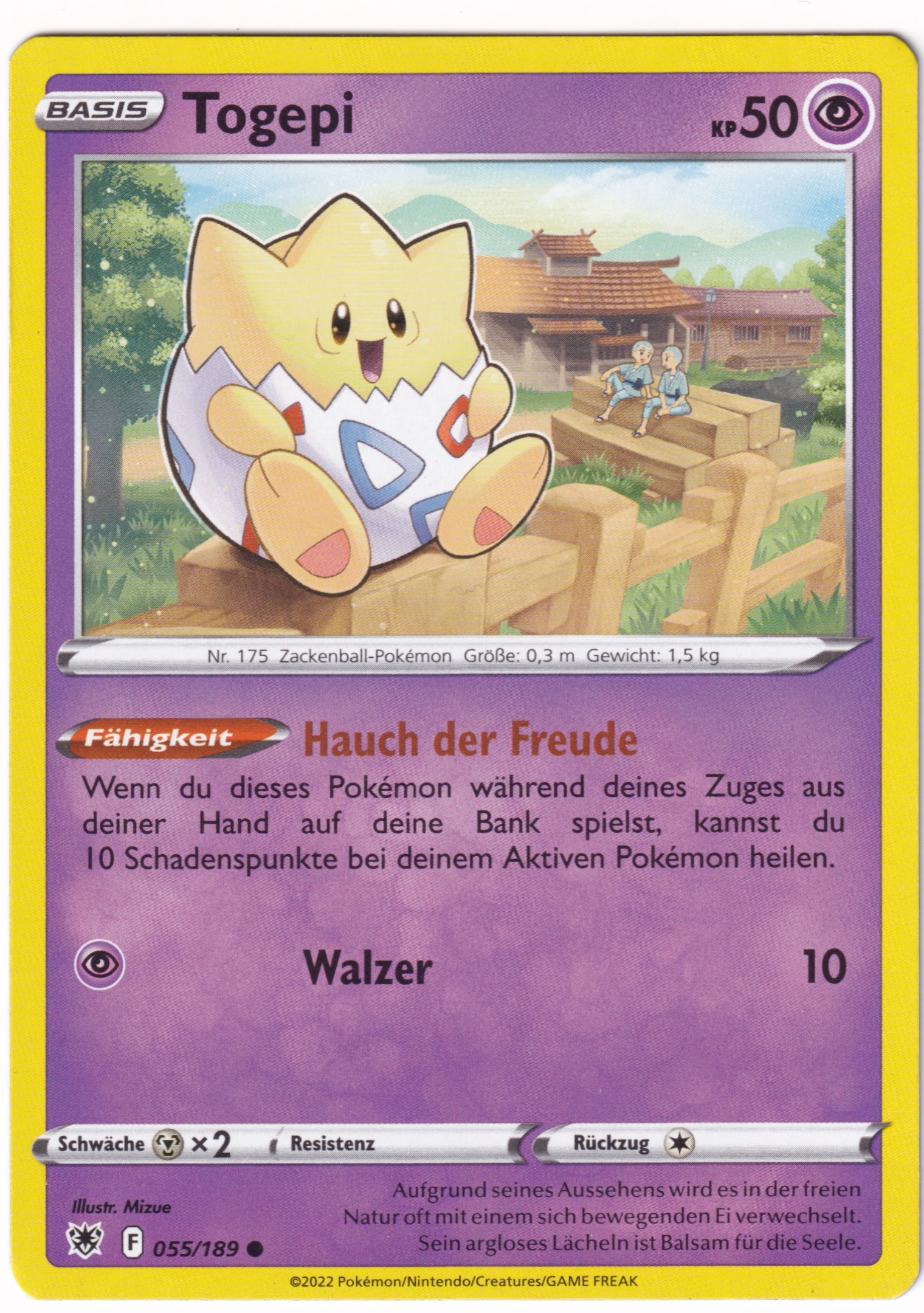 Togepi 055/189 Common - Astralglanz Deutsch