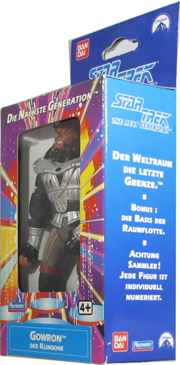 Action Figur - Star Trek The next Generation - Gowron der Klingone