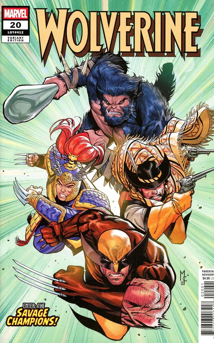 WOLVERINE (2025) #20 MARTIN COCCOLO CLASSIFIED SPOILER VARIANT