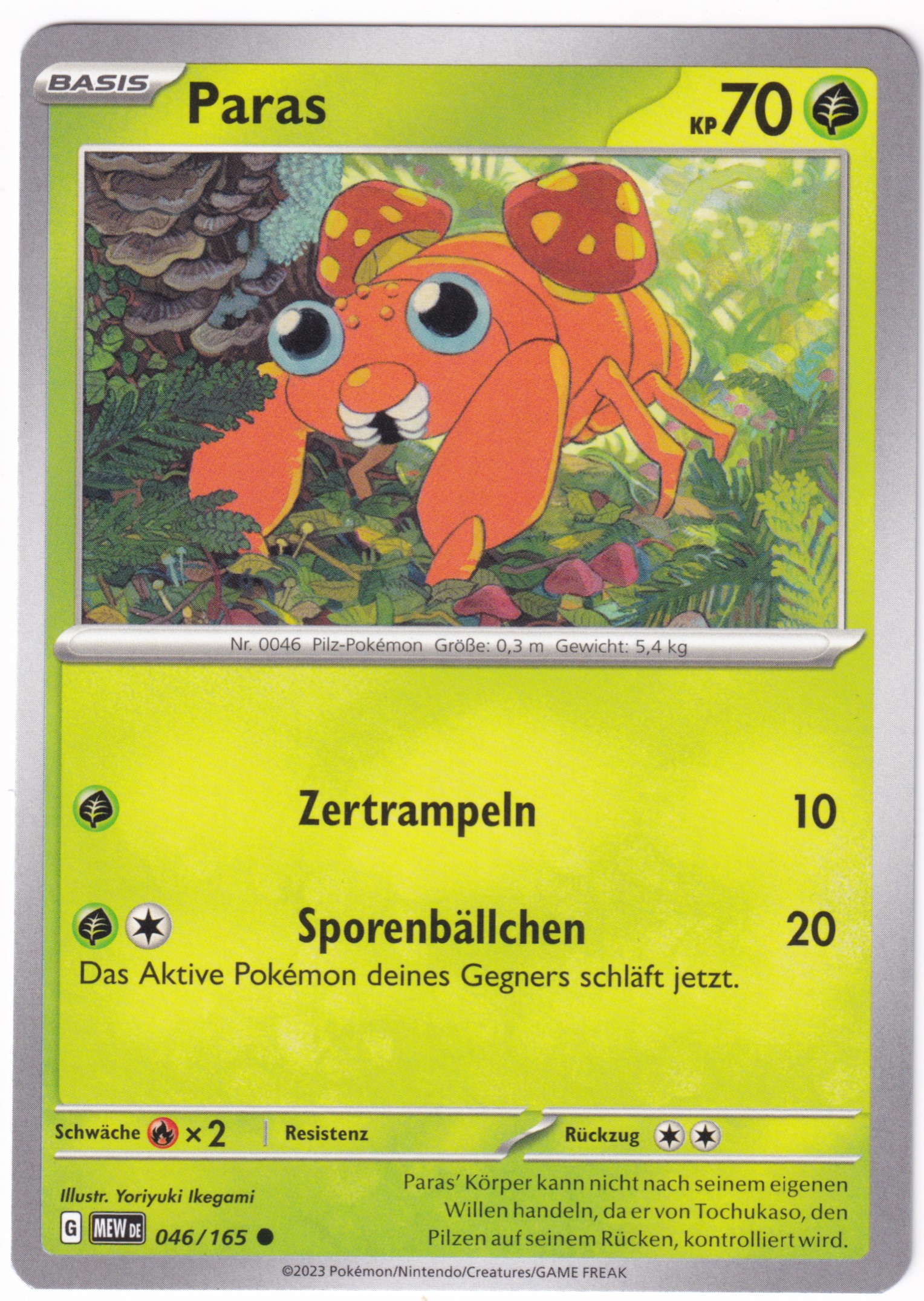 Paras 046/165 Common - Karmesin & Purpur - 151 Deutsch