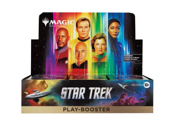 Magic Star Trek Play Booster Display deutsch