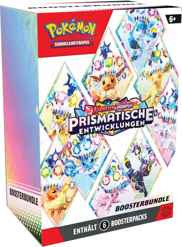 Pokemon Karmesin & Purpur Prismatische Entwicklungen Booster Bundle deutsch