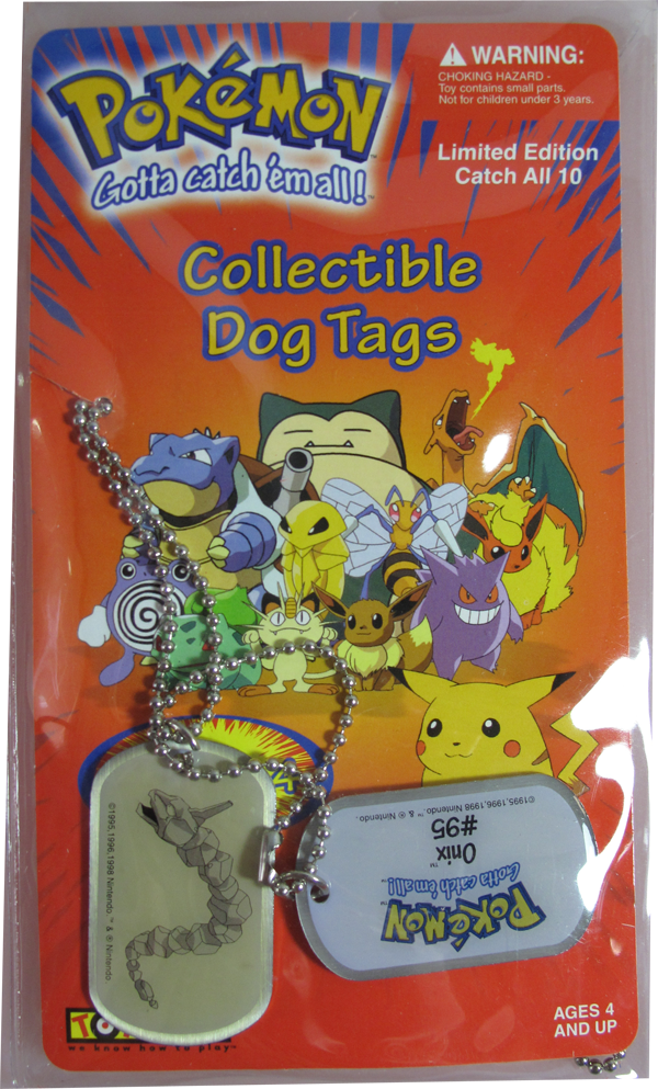 Pokemon Dog Tag Onix #95