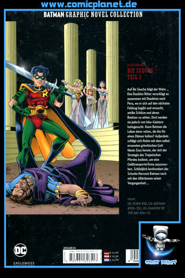 Batman Graphic Novel Collection im HC - Die Seuche Teil 3 (Eaglemoss Collection)