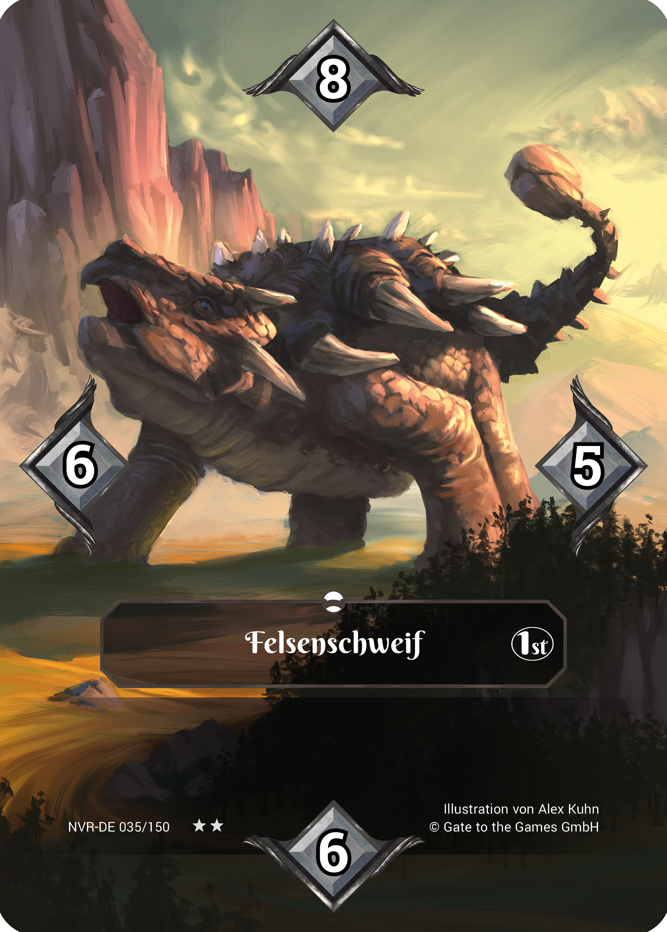 Felsenschweif 035/150 Epic  - Alpha 1. Edition DE