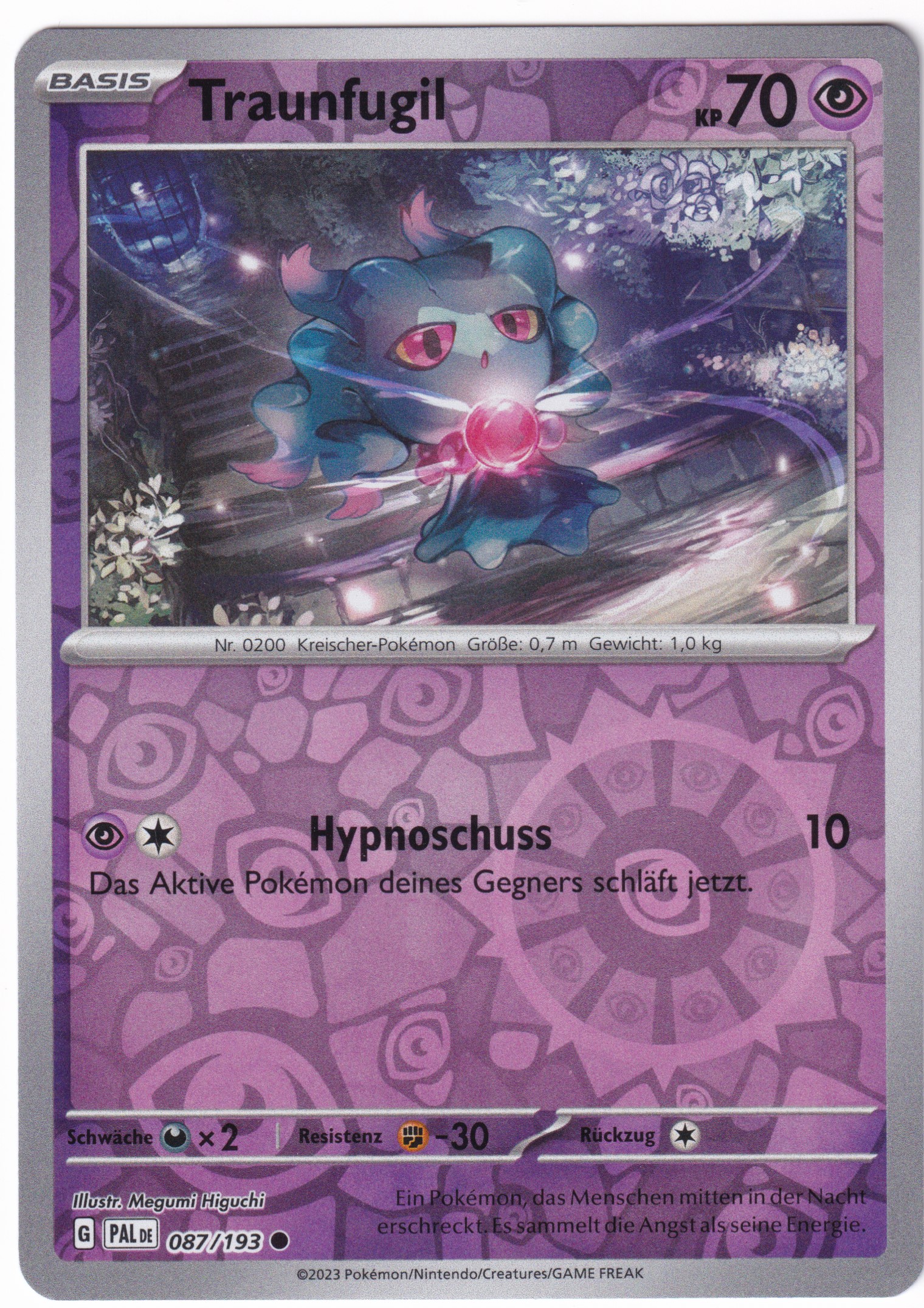 Traunfugil 087/193 Common Reverse Holo - Entwicklungen in Paldea Deutsch